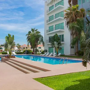  Apartamento Departamento Isla Marina Con Alberca México